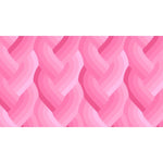Pink and white wavy pattern on a white background