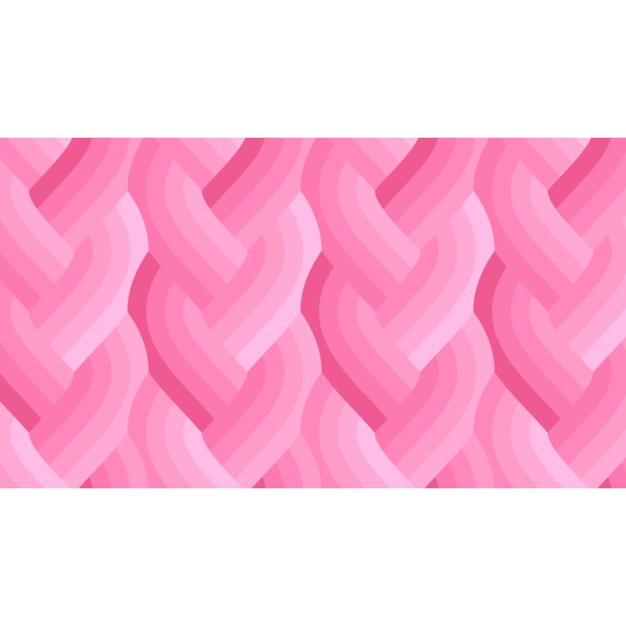 Pink and white wavy pattern on a white background