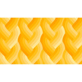 Woven pattern with orange and yellow colors on a white background