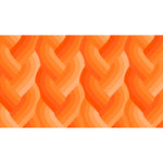 Woven pattern with orange and red colors on a white background