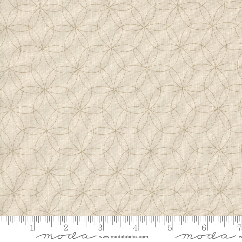 PREORDER Tranquility Arc Clove Pearl Fabric by Sarditty