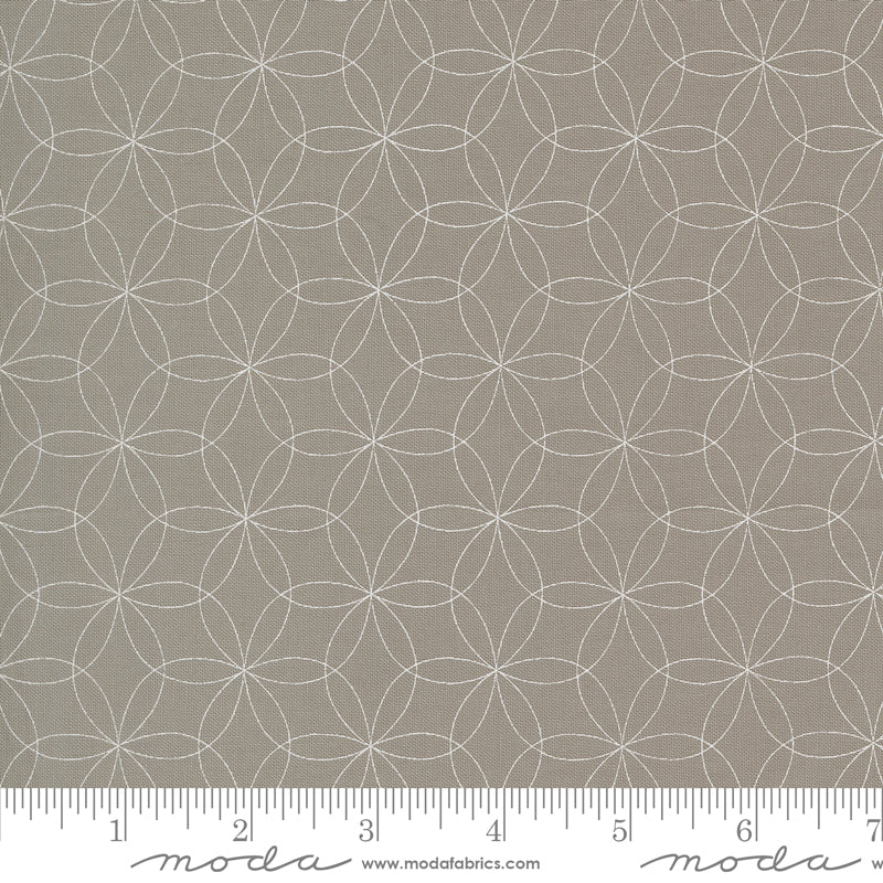 PREORDER Tranquility Arc Clove Silver Fabric by Sarditty