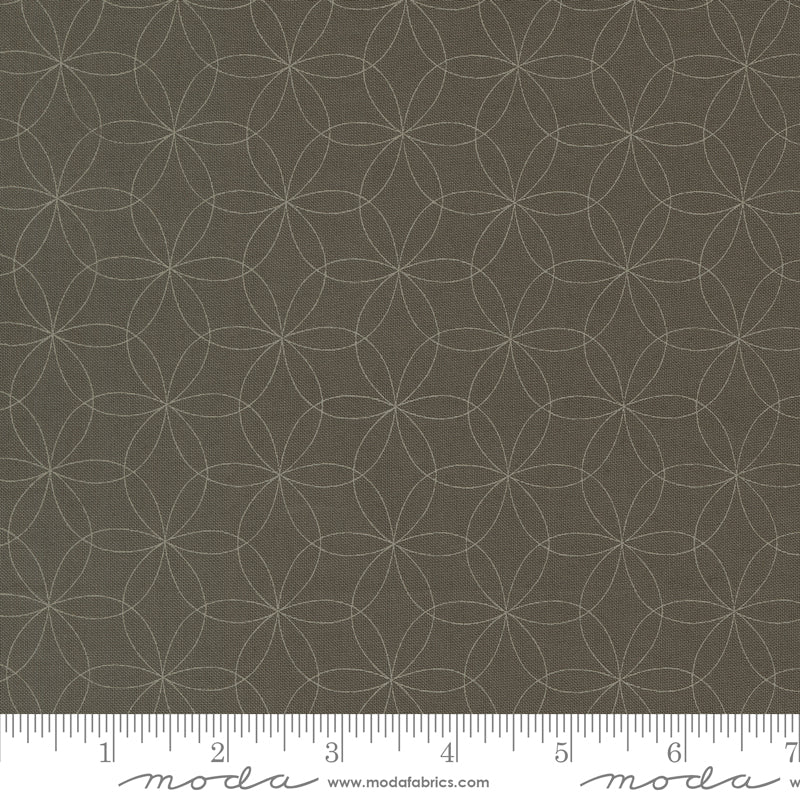 PREORDER Tranquility Arc Clove Graphite Fabric by Sarditty