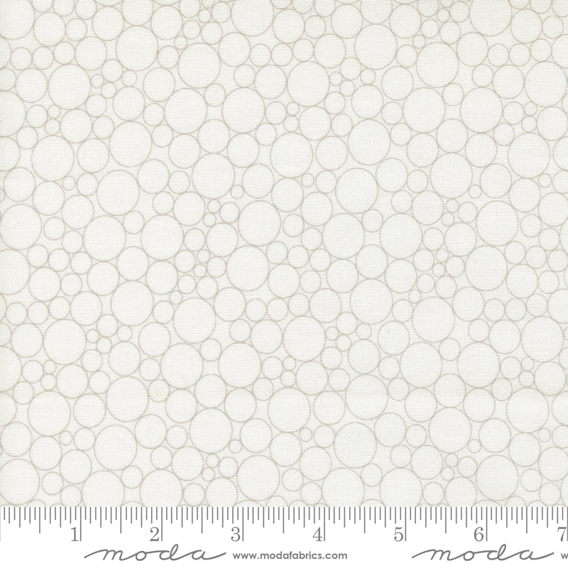 PREORDER Tranquility Little Bubbles Off White Fabric by Sarditty
