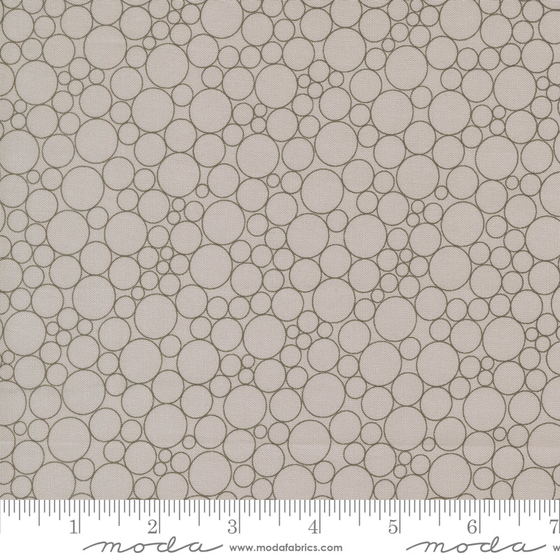 PREORDER Tranquility Little Bubbles Smoke Fabric by Sarditty