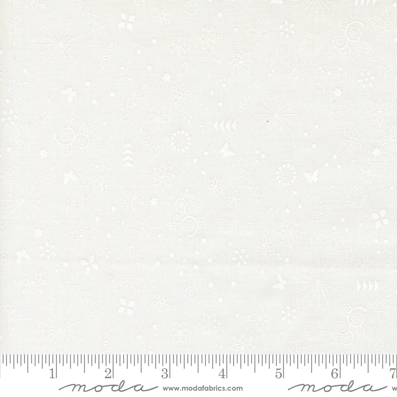 PREORDER Tranquility Ditty Dust White Fabric by Sarditty