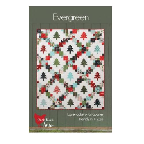 Evergreen Quilt Pattern by Cluck Cluck Sew