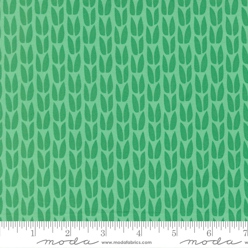Elizabeth Hartman Scenery Sprout Spearmint Fabric