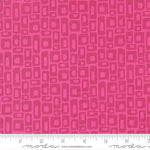 Elizabeth Hartman Scenery Marshmallow Fuchsia Fabric