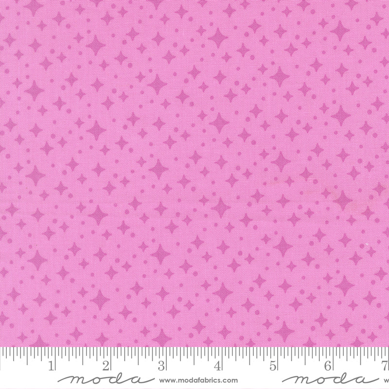 Elizabeth Hartman Scenery Starlight Sweet Pea Fabric