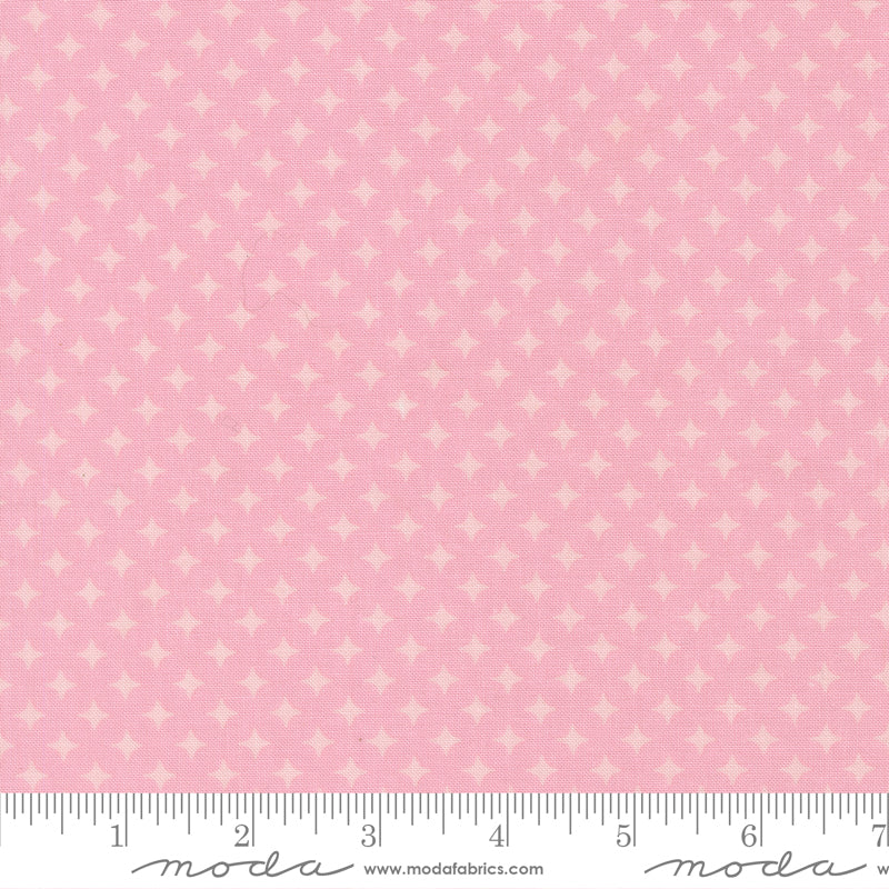 Elizabeth Hartman Scenery Diamonds Blush Fabric