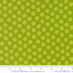 Elizabeth Hartman Scenery Puffball Lime Fabric
