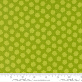 Elizabeth Hartman Scenery Puffball Lime Fabric