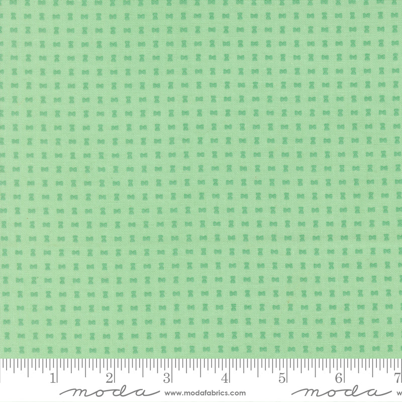 Elizabeth Hartman Scenery Spools Aqua Fabric