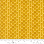 Popcorn Little Bugs Lemon  Fabric By Elizabeth Hartman