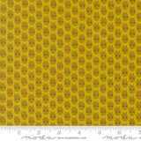 Popcorn Little Bugs Citrine Fabric By Elizabeth Hartman