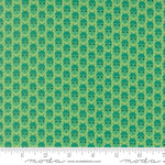 Popcorn Little Bugs Jade Fabric By Elizabeth Hartman