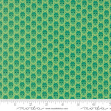 Popcorn Little Bugs Jade Fabric By Elizabeth Hartman
