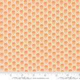 Popcorn Little Bugs Peach Fabric By Elizabeth Hartman