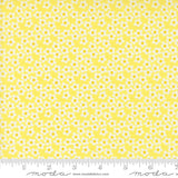 Popcorn Flowers Sunshine Fabric By Elizabeth Hartman