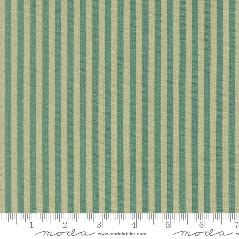 Popcorn Stripes Mist Fabric By Elizabeth Hartman