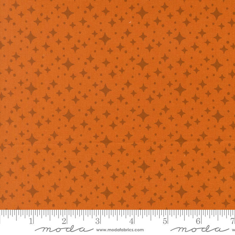 Popcorn Starlight Longhorn Fabric By Elizabeth Hartman