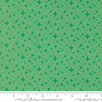 Popcorn Starlight Jade Fabric By Elizabeth Hartman
