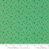Popcorn Starlight Jade Fabric By Elizabeth Hartman