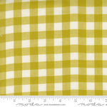 Popcorn Wovens Large Plaid Citrine Fabric By Elizabeth Hartman