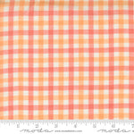 Popcorn Wovens Plaid Sherbet Fabric By Elizabeth Hartman