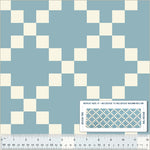 Whistler Studios Perfect Points Nine Patch Blue Fabric