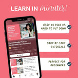 Woven Star Punch Needle Kit by Kimberbell