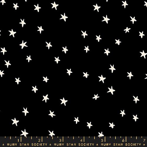 Ruby Star Society Starry Wideback Black 108" Fabric