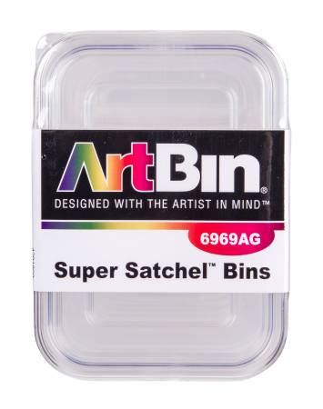 Artbin Super Satchel Bins 3 Pack with Lids