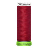 Chili Red Polyester All Purpose Thread 110 yds by Gutermann