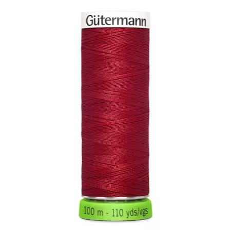 Chili Red Polyester All Purpose Thread 110 yds by Gutermann
