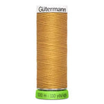 Gold Polyester All Purpose Thread 110 yds by Gutermann
