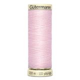 Light Pink Polyester All Purpose Thread 110 yds by Gutermann
