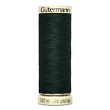 Dark Green Polyester All Purpose Thread 110 yds by Gutermann