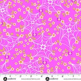 KP Creates Ghostly Garden Web and Bloom Pink Fabric