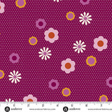 Libs Elliott Birdie Pin Dot Posy Cherry Fabric