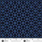 Libs Elliott Birdie Checker Bloom Midnight Fabric