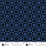 Libs Elliott Birdie Checker Bloom Midnight Fabric