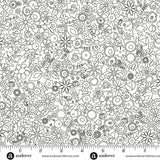 Alison Glass Sun Print Whisper Woodland Panda Fabric
