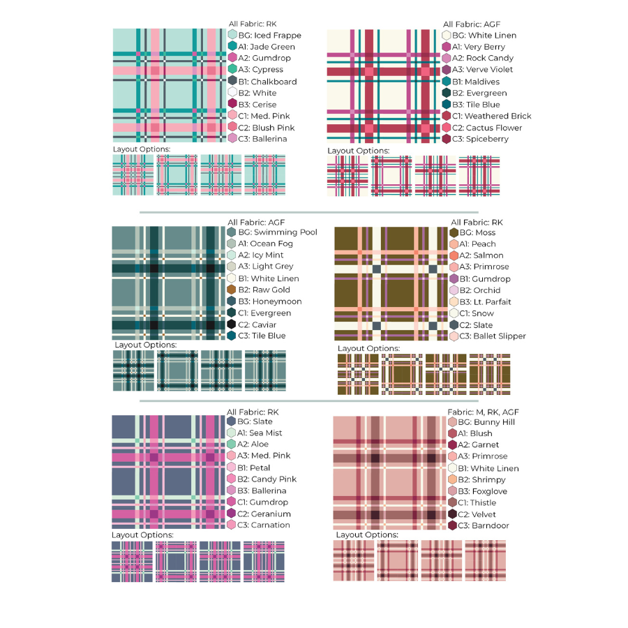 Upscale Plaid Quilt Pattern by Brittany Lloyd