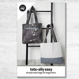 The Tote-ally Easy Beginner Bag Pattern by Studio M Squared