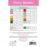 Merry Baubles Quilt Kit with Merry Happy Fabric