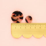 Tortoise Shell Small 5/8" Buttons by Sarah Hearts