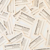 Quilt Info Large Write-In Organic Cotton Sewing Labels