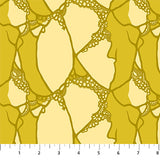Heather Bailey Wild Abandon Entangled Gold Yellow Fabric